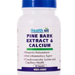 HealthVit Pine Bark Extract & Calcium Capsule