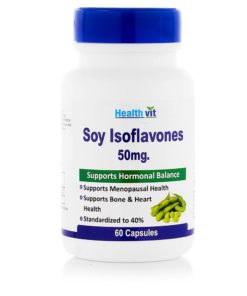 HealthVit Soy Isoflavones Extract 50mg Capsule