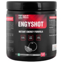 HealthVit Fitness Engyshot Instant Energy Formula Powder Orange