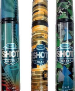 LAYER SHOT MAXX VOYAGE 125 ML+SHOT MAXX FLAIR 125 ML+SH...