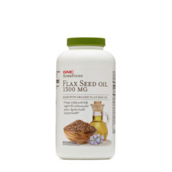 GNC SuperFoods Flax Seed Oil Softgel