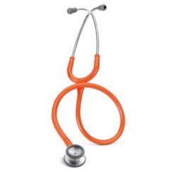 3M Littmann Classic II Pediatric Stethoscope, Orange Tube, 28 inch, 2155