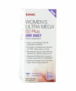 GNC Womens Ultra Mega 50 Plus One Daily Caplet