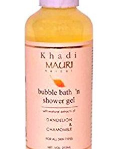 Khadi Mauri Herbal Bubble Bath & Shower Gel for skin