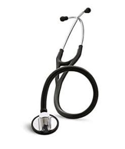 3M Littmann Master Cardiology Stethoscope, Black Tube, 27 inch, 2160