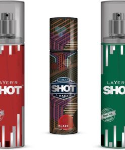 Layer Body Spray Combo(Shot Red Stallion +Maxx (Blaze) ...