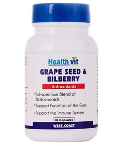 HealthVit Grape Seed & Bilberry Capsule