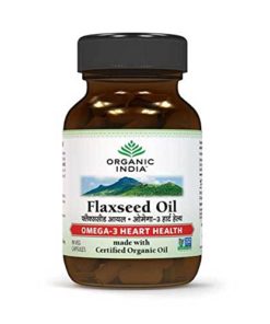 ORGANIC INDIA Flaxseed Oil Capsule