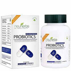 Neuherbs Probiotics with Added Prebiotics Veggie Caps