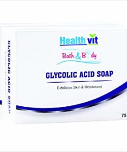 HealthVit Bath & Body Glycolic Acid Soap Pack of 2 for skin