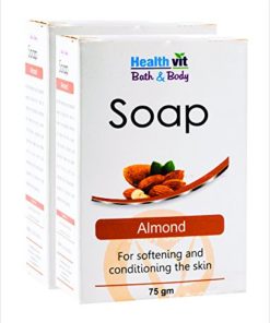 HealthVit Bath & Body Almond Soap for skin