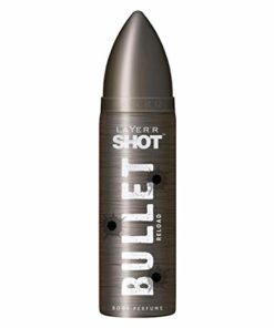 LAYER SHOT Bullet Reload Deodorant Spray - For Men
