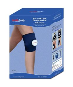 Healthgenie Combo of Hot and Cold Pain Relief Ice Bag Pack with Adjustable Wrap and Extension Band