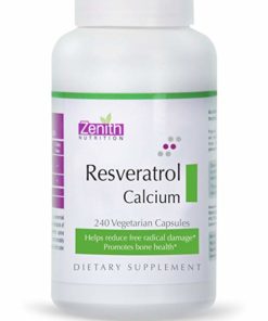 Zenith Nutrition Resveratrol & Calcium Capsule
