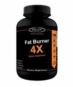 Sinew Nutrition Fat Burner 4X 1200mg Capsule