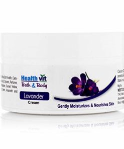 HealthVit Bath & Body Lavender Cream for skin