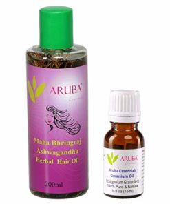 Aruba Essentials Maha Bhringraj Bharmi Amla Herbal Hair Oil