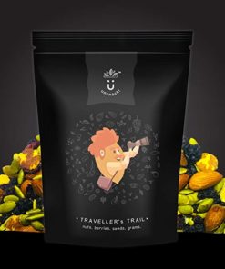 Unsnack Traveller's Trail with Nuts, Berries, Seeds and Grams Pack of 10
