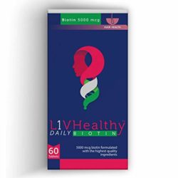 Livhealthy Biotin 5000mcg Tablet