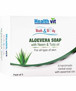 HealthVit Bath & Body Aloevera Soap for skin
