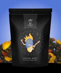 Unsnack Electric Berry with Nuts, Berries,Seeds and Grams Pack of 10