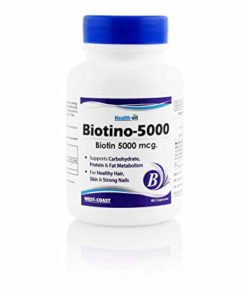 HealthVit Biotino 5000mcg Capsule for skin
