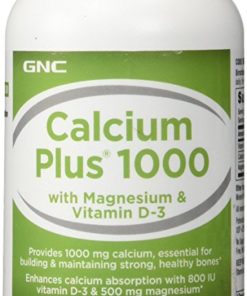 GNC Calcium Plus 1000 with Magnesium and Vitamin D3 Capsule
