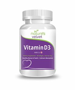 Natures Velvet Lifecare Vitamin D3 5000IU Capsule