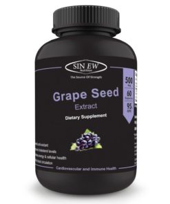 Sinew Nutrition Grape Seed Extract 500mg Capsule