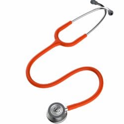 3M Littmann Classic III Stethoscope, Orange Tube, 27 inch, 5629