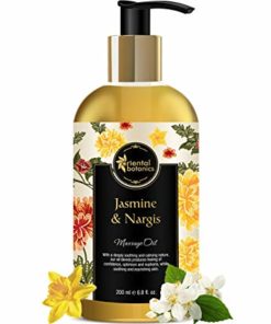 Oriental Botanics Body Massage Oil with Jasmine & Nargis for skin