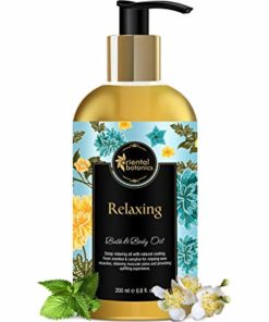 Oriental Botanics Relaxing Body Massage Oil for skin