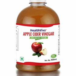 HealthViva Apple Cider Vinegar with Mother Vinegar