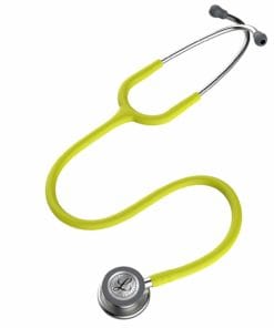 3M Littmann Classic III Stethoscope, Lemon Lime Tube, 27 inch, 5839
