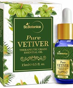 St.Botanica Vetiver Pure Essential Oil for skin