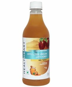 HealthKart Apple Cider Vinegar with Honey with Mother, Unfiltered, Unpasteurized