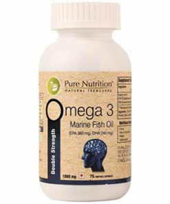 Pure Nutrition Omega 3 Double Strength Soft Gelatin Capsule