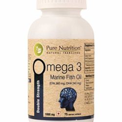 Pure Nutrition Omega 3 Double Strength Soft Gelatin Capsule