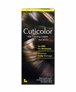 Cuticolor Hair Coloring Cream Dark Brown-ZYDUS CADILA