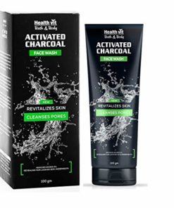 HealthVit Activated Charcoal Face Wash for skin