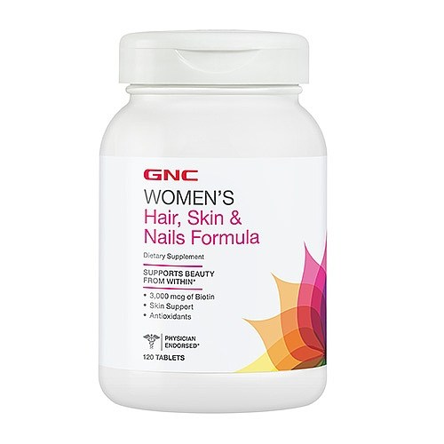 GNC Womens Hair Skin and Nail Formula Tablet 