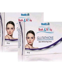 HealthVit Bath & Body Glutathione Soap Pack of 2 for skin
