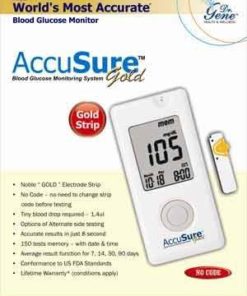 Accu Sure Gold Monitor with 10 Strips