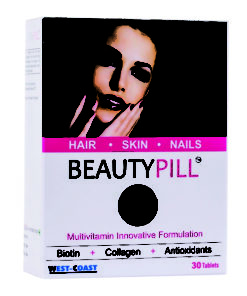 Beautypill Multivitamin Tablet for skin