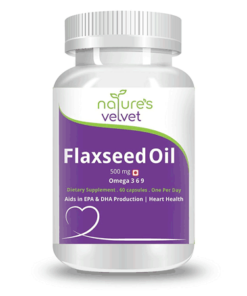Natures Velvet Lifecare Flaxseed Oil 500mg Capsule