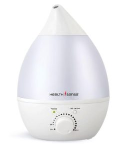 Health Sense RH630 Pure Mist Ultrasonic Cool Room Humidifier White