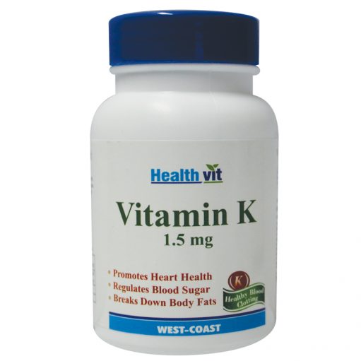 HealthVit Vitamin K 1.5mg Capsule