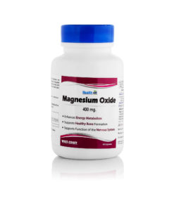 HealthVit Magnesium Oxide 400mg Capsule