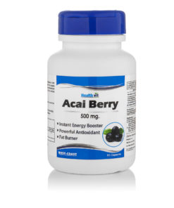 HealthVit Acai Berry 500mg Capsule