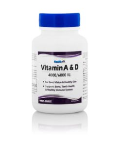 HealthVit Vitamin A & D 4000/6000 IU Capsule